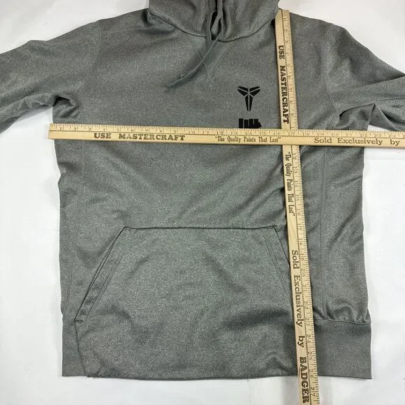 Nike Kobe x Undefeated Gray Hoodie‎ Mens M UNDFTD Mamba Sweater